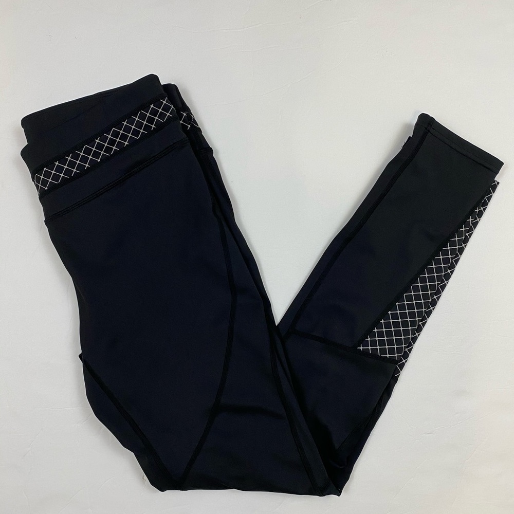 Athleta Compression Reflective Black Leggings - image 6